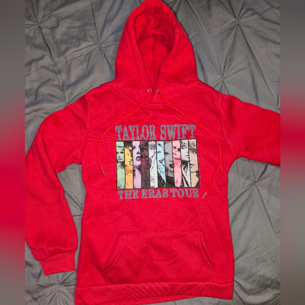 Taylor Swift Red Hoodie - The Eras Tour
